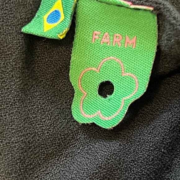 FARM Rio Wide Leg Ruched Chest Cut Out Front Jumpsuit Playsuit Black XS - Picture 14 of 15